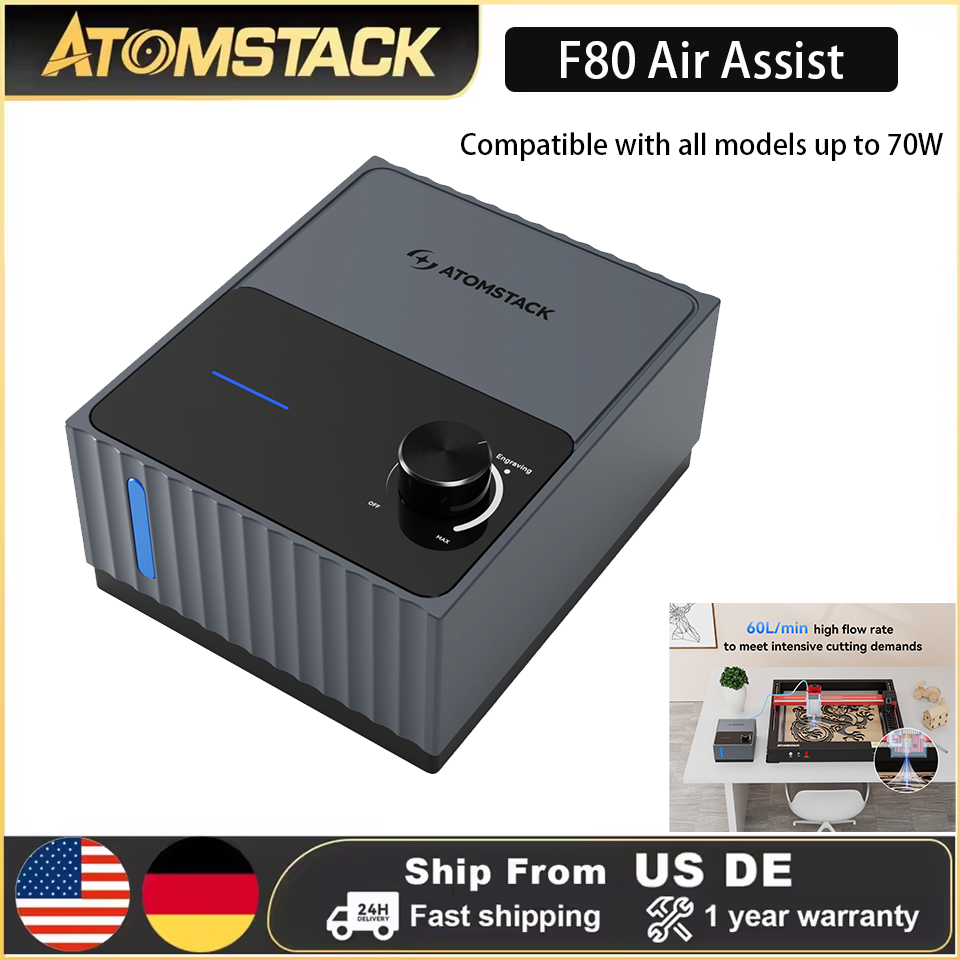 Drone Lidar - Pompa powietrzna Atomstack F80 Air Assist