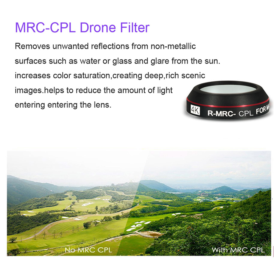 Filtr dronowy do Mavic Pro CPL – Drone Ndvi recenzja i cena