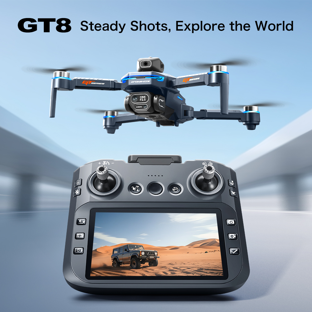 GT8 Max Składany Dron 8K HD Pr – Drone Photogrammetry recenzja i cena