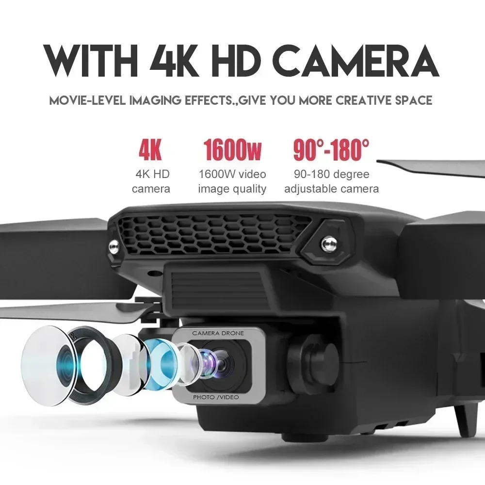 E88 Pro WIFI FPV Drone Wide An – Drone Lidar recenzja i cena