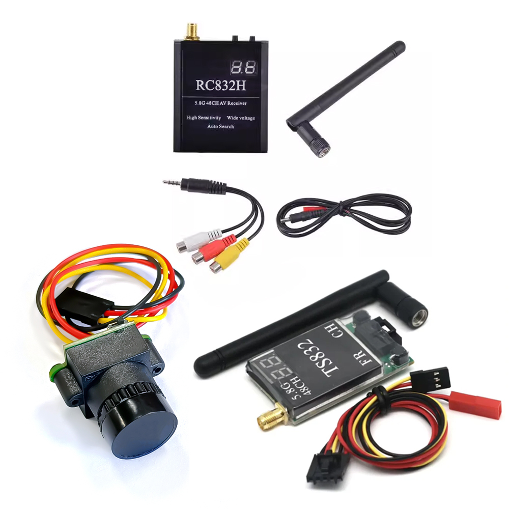 Odbiornik TS832 + RC832 + kame – Drone Lidar recenzja i cena